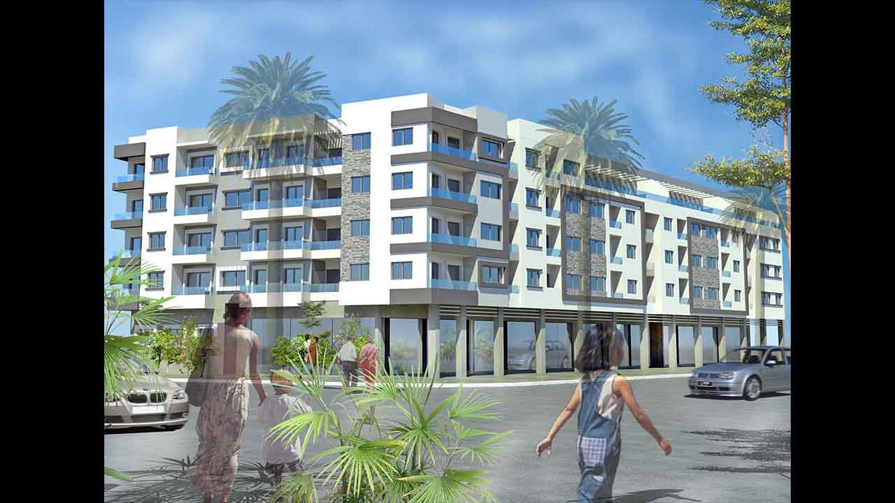 Architecture immeubles résidentiels à Mohammedia - AAN