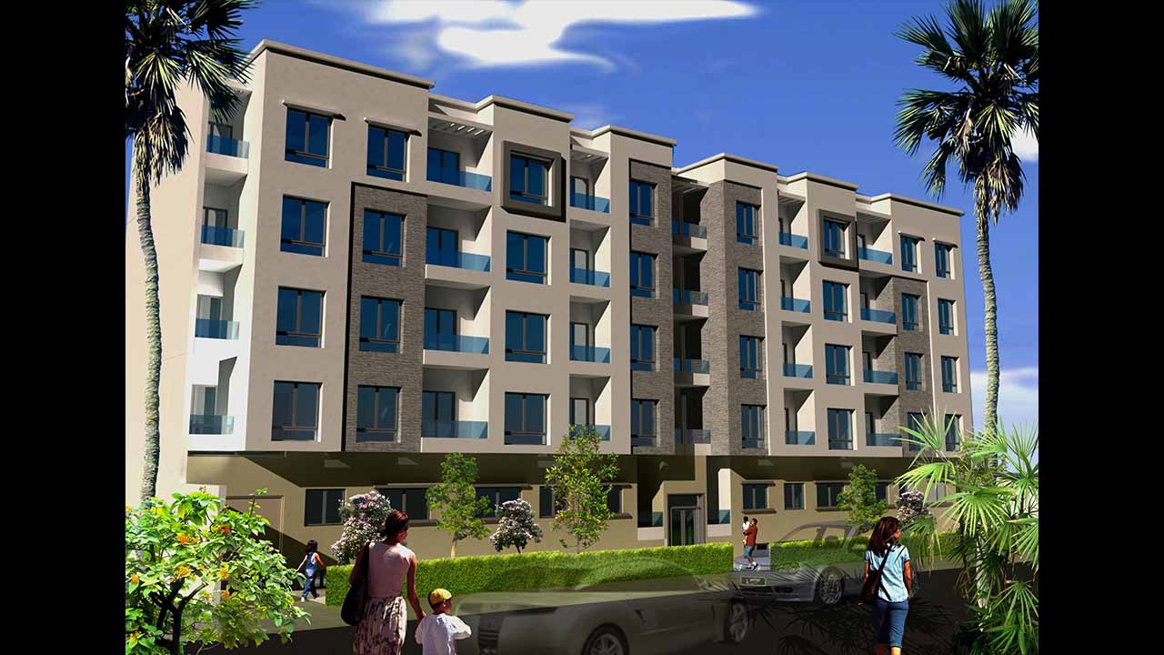 Architecture immeubles résidentiels à Mohammedia - AAN