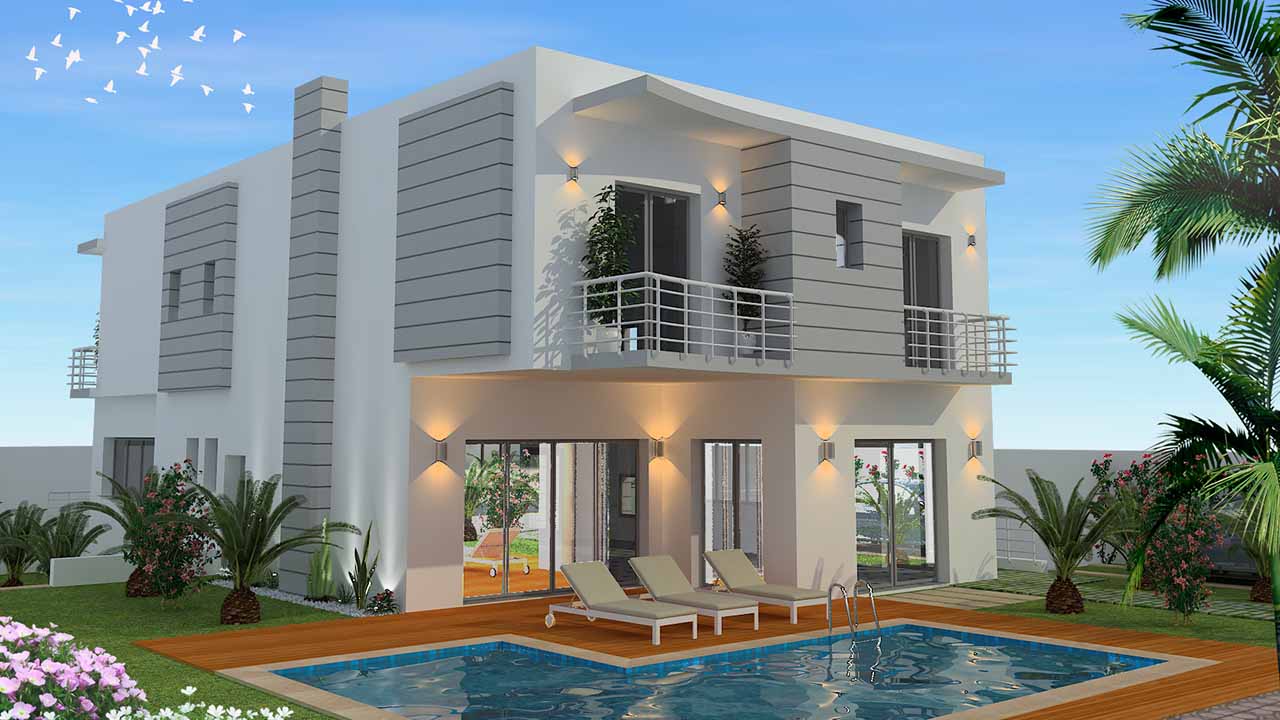 Architecture villas individuelles à Mohammedia - AAN